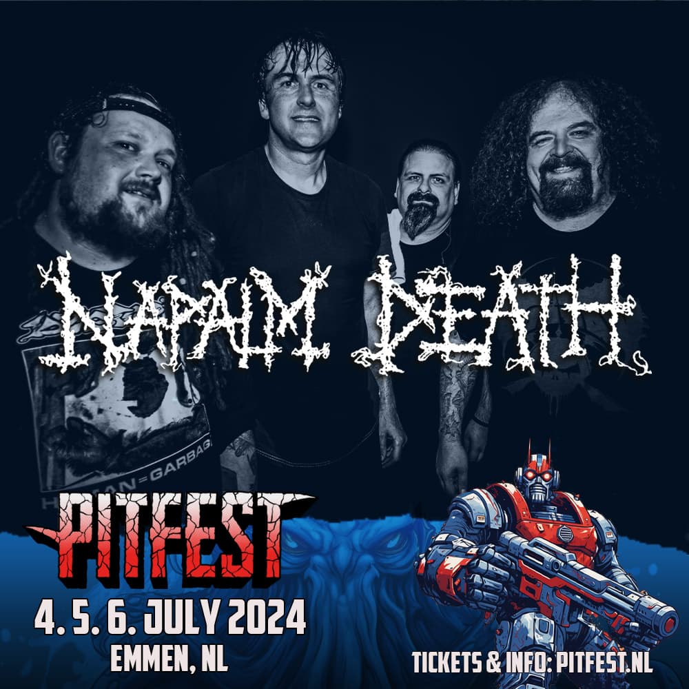 Napalm Death confirmed!