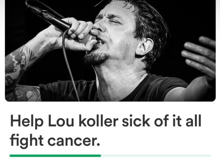 Help Lou Koller from Sick of it All to fight cancer