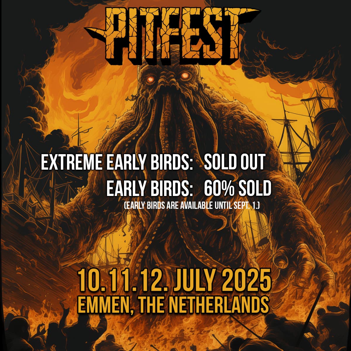 Pitfest 2025: Early Birds online