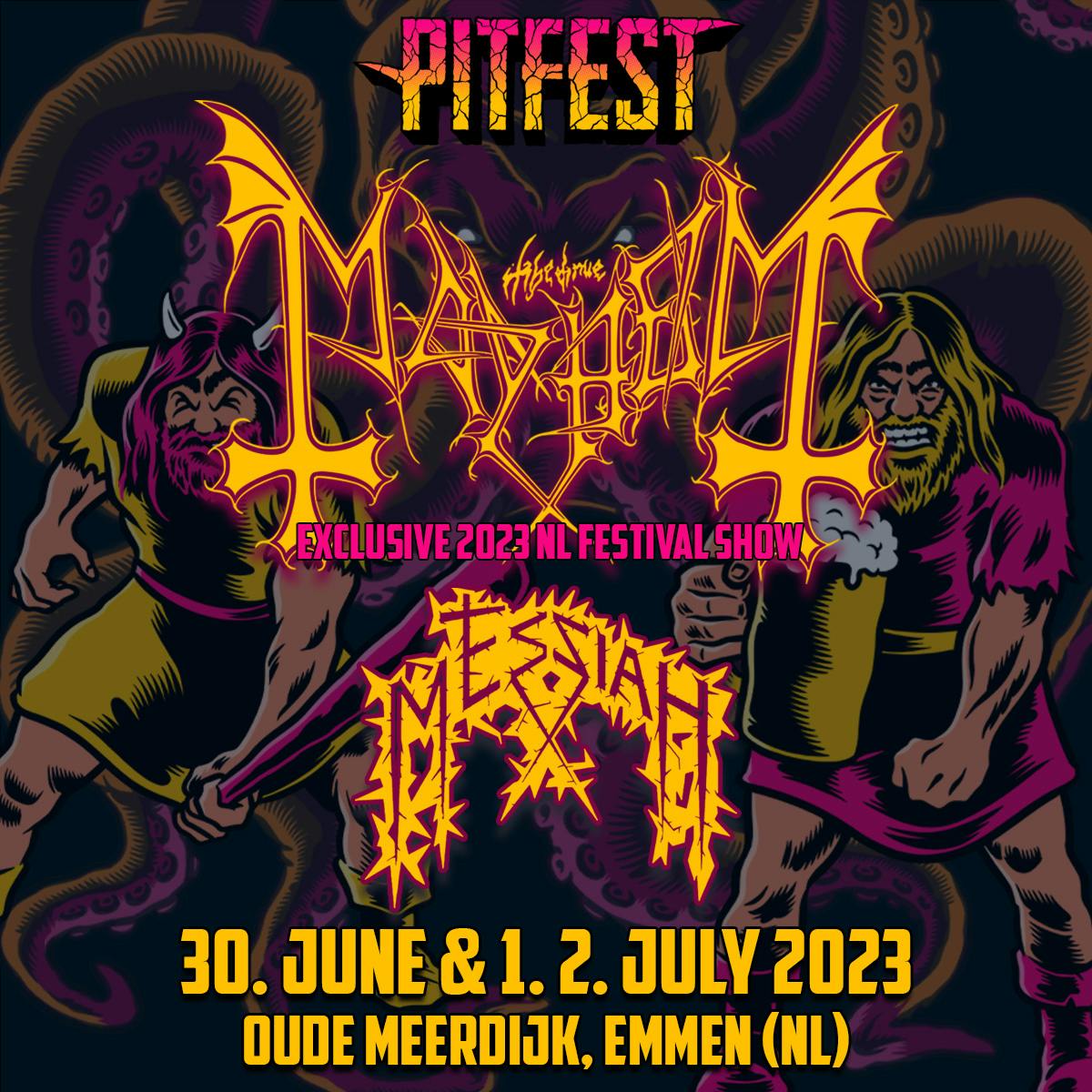 Mayhem confirmed for exclusive 2023 Dutch festival show
