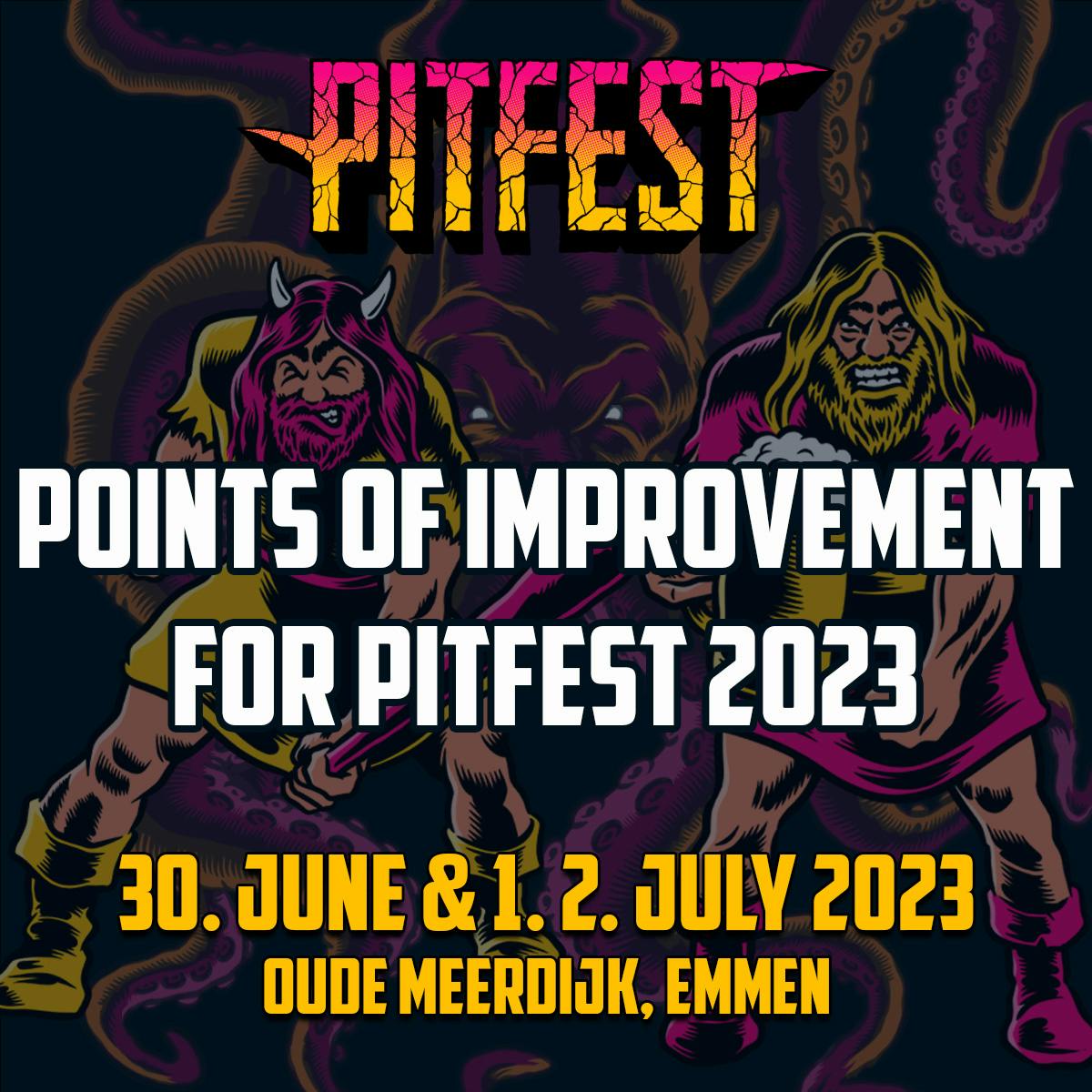 Points of improvement for Pitfest 2023