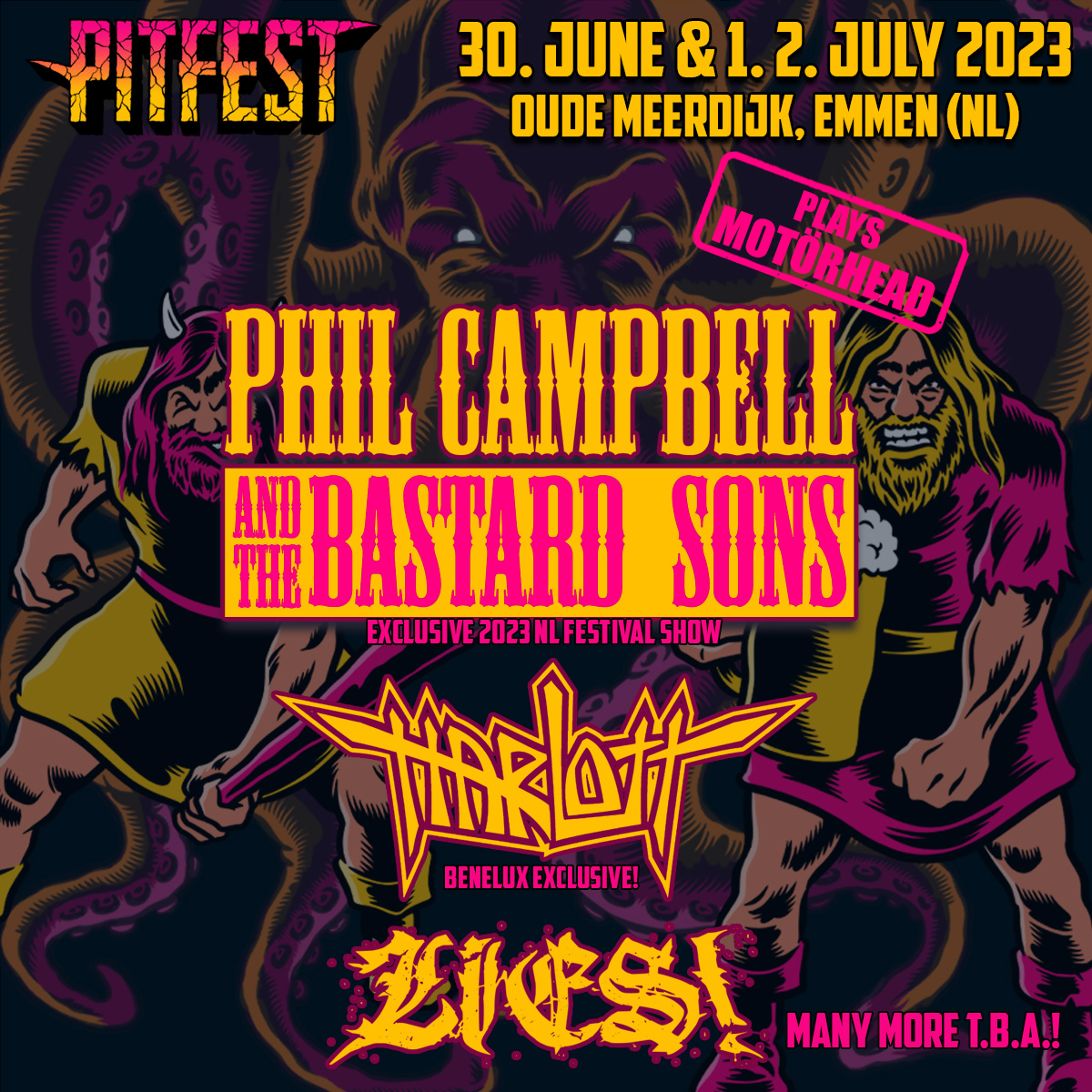 Phil Campbell & The Bastard Sons play Motörhead on Pitfest 2023